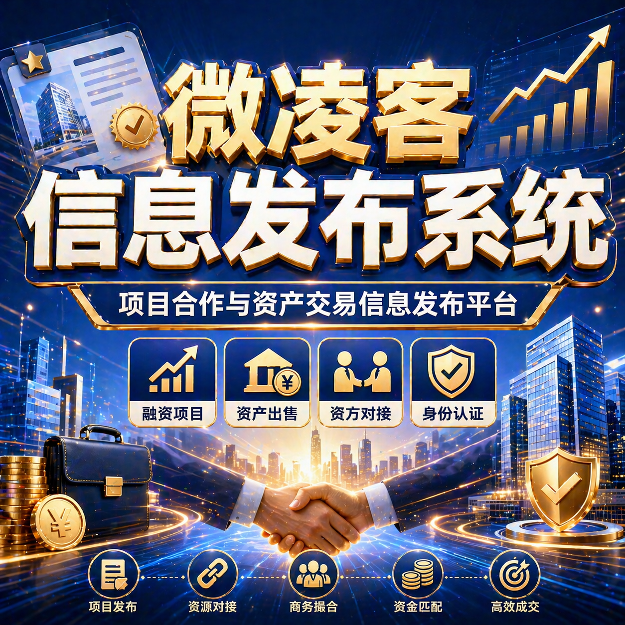 金融项目信息发布与对接平台